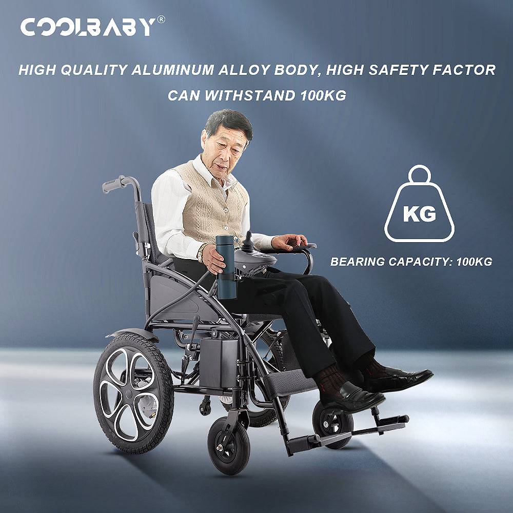 COOLBABY DDLY03 Portable Electric Wheelchair - COOL BABY