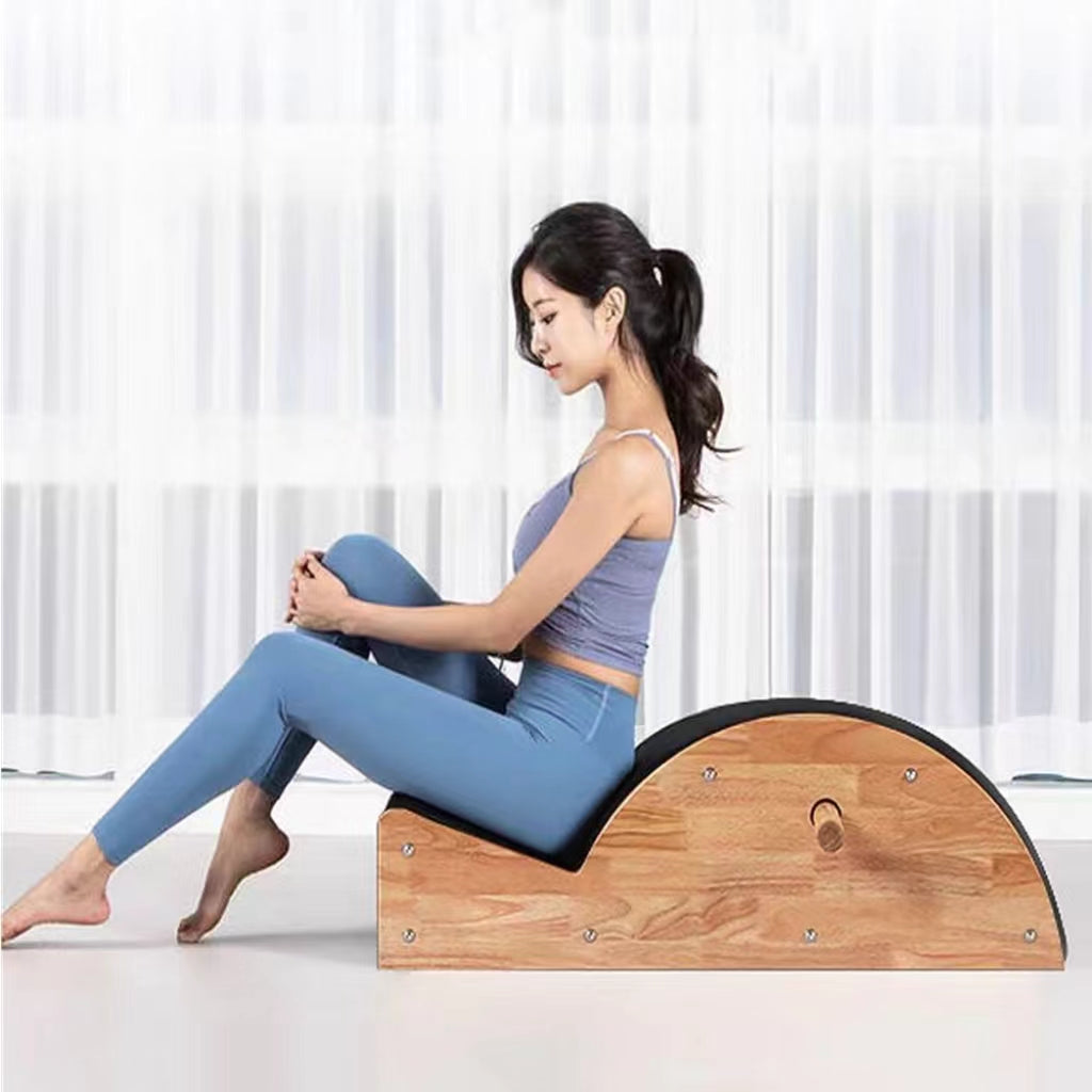 Moficno: Pilates Wooden Spine Corrector Spine Reliever