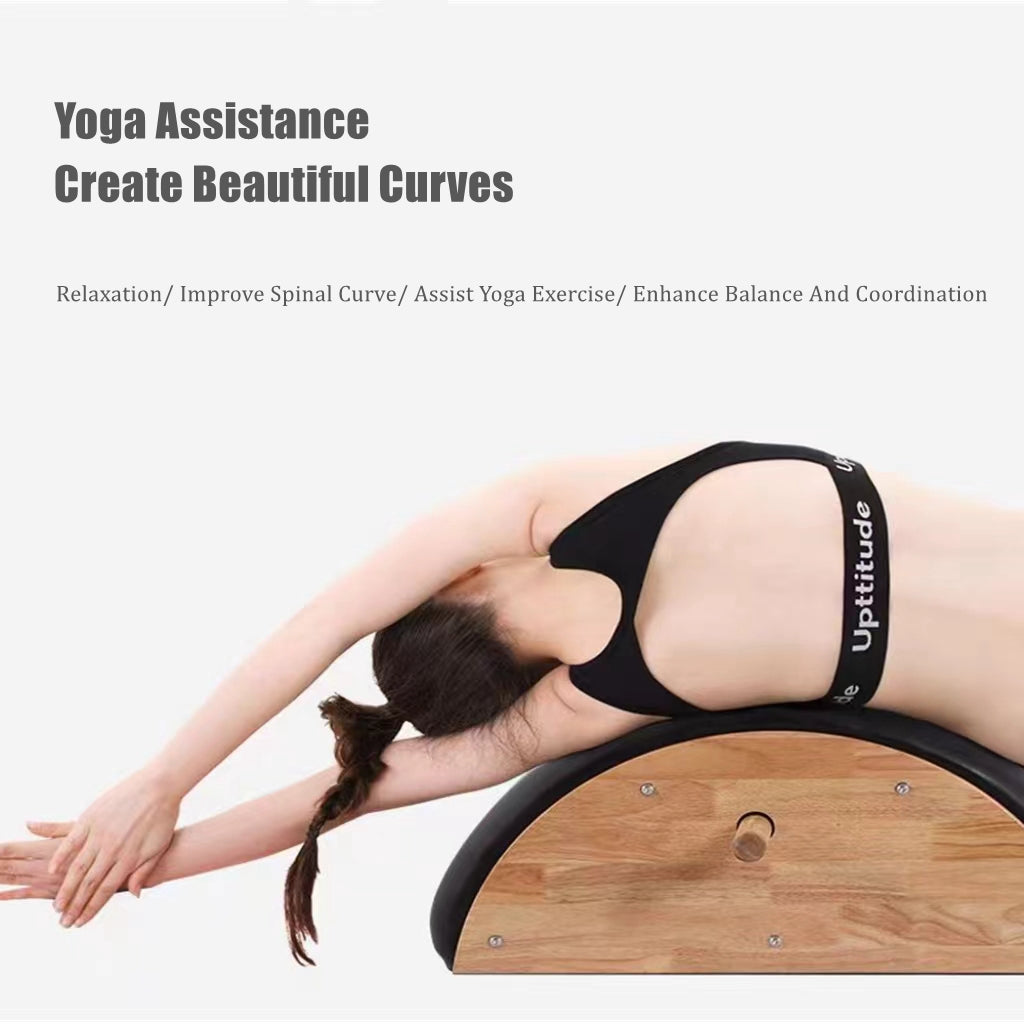 Moficno: Pilates Wooden Spine Corrector Spine Reliever