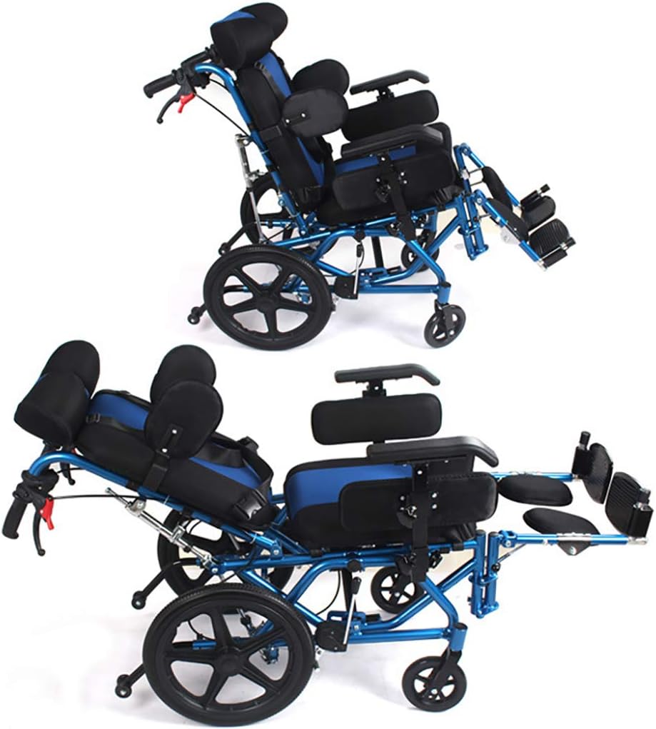 Moficno Manual Wheelchair with High-Strength Iron Frame and Adjustable Features