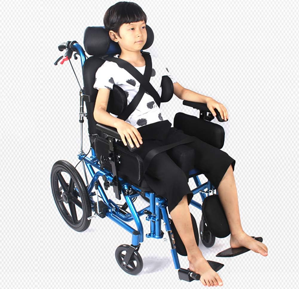 Moficno Manual Wheelchair with High-Strength Iron Frame and Adjustable Features