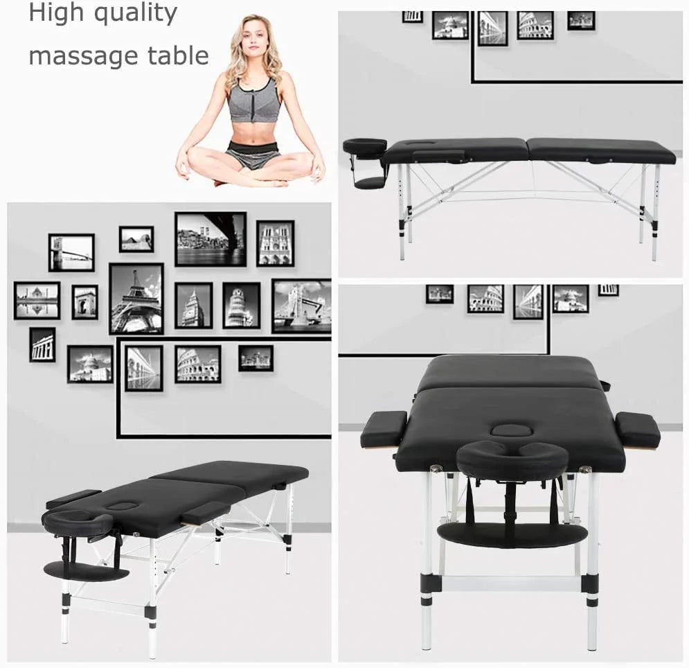 MOFICNO KYBJ-302 Portable Fitness Massage Table - Professional Adjustable Folding Bed for Ultimate Relaxation