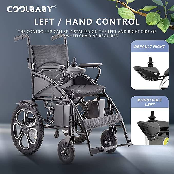 COOLBABY DDLY03 Portable Electric Wheelchair - COOL BABY