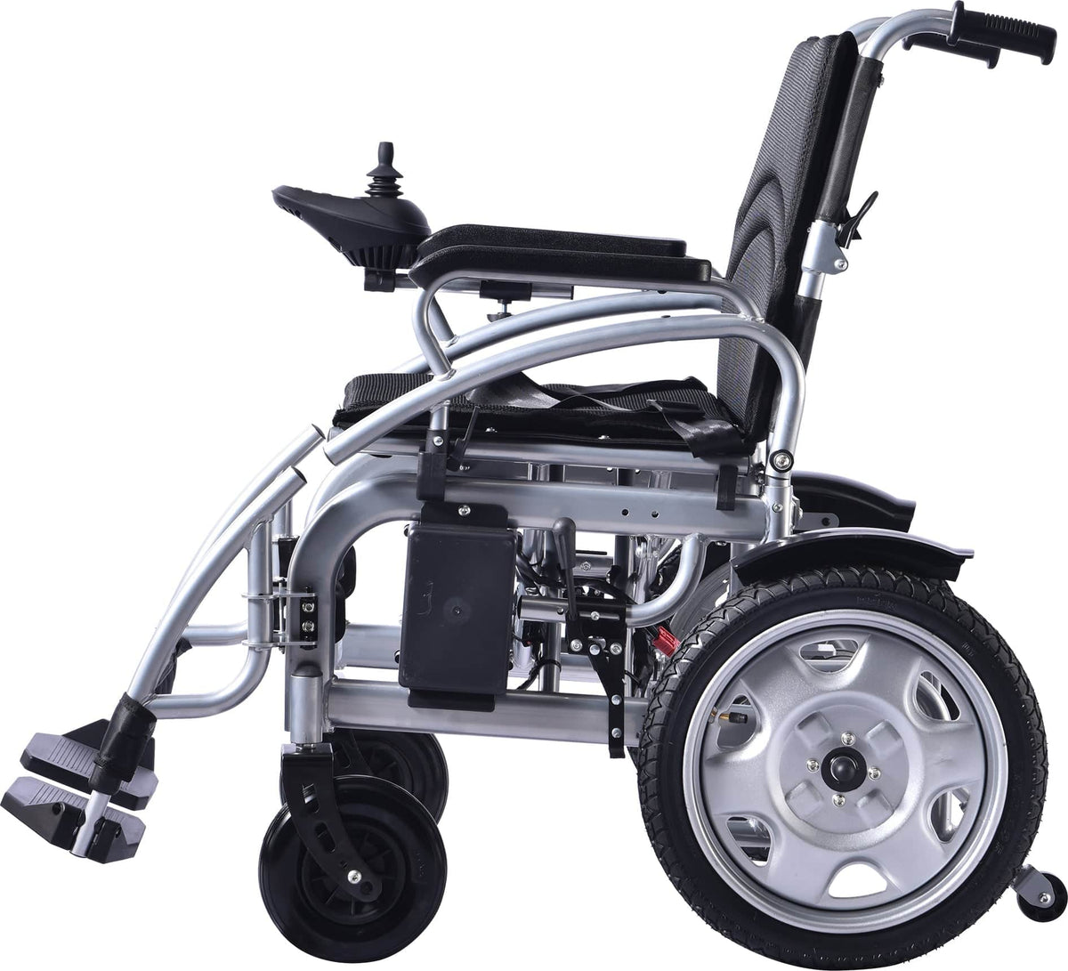 COOLBABY ZZR-E310D-OR:  Portable 24-Inch Electric Wheelchair for Adults and the Elderly - COOL BABY