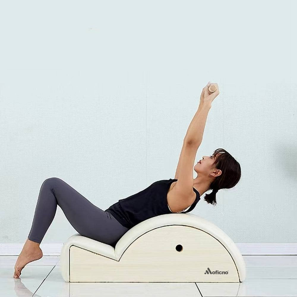 Moficno: Pilates Wooden Spine Corrector Spine Reliever