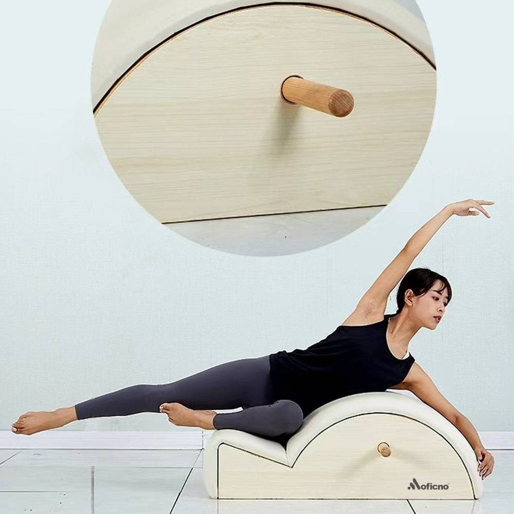 Moficno: Pilates Wooden Spine Corrector Spine Reliever