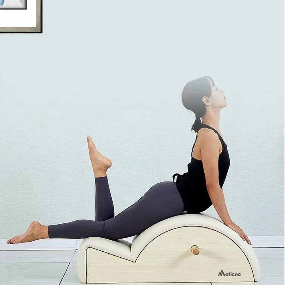 Moficno: Pilates Wooden Spine Corrector Spine Reliever