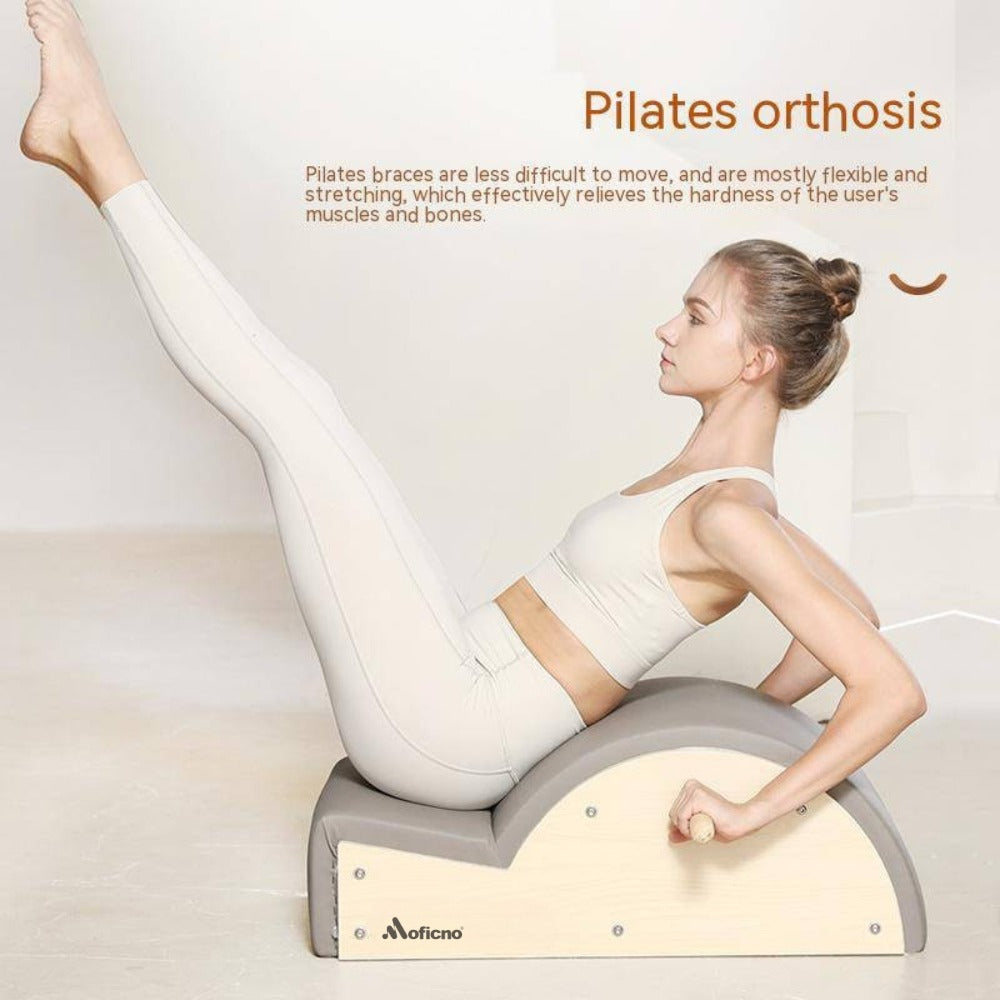 Moficno: Pilates Wooden Spine Corrector Spine Reliever