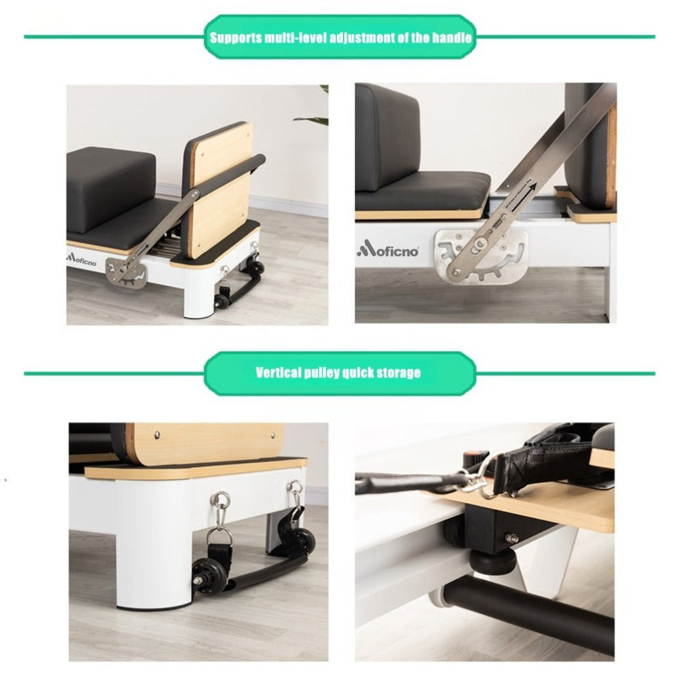 MOFICNO SSZ-PLT04 Pilates Reformer Folding Aluminum Yoga Bed NCS