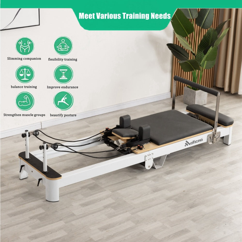 MOFICNO SSZ-PLT04 Pilates Reformer Folding Aluminum Yoga Bed NCS