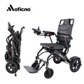 MOFICNO Lightweight Folding Electric Wheelchair, Only 34lbs, Foldable Power Wheelchair for Adults, Dual Motors, Motorized Mobility Scooters for Seniors, Airline Approved